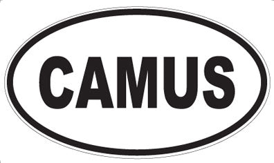 CAMUS - Oval Sticker