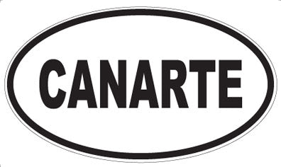 CANARTE - Oval Magnet