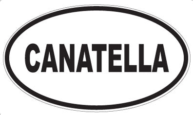 CANATELLA - Oval Magnet