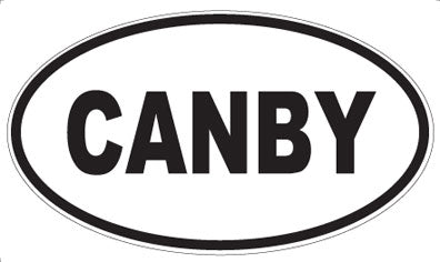 CANBY - Oval Magnet