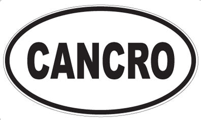 CANCRO - Oval Magnet