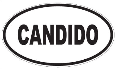 CANDIDO - Oval Magnet