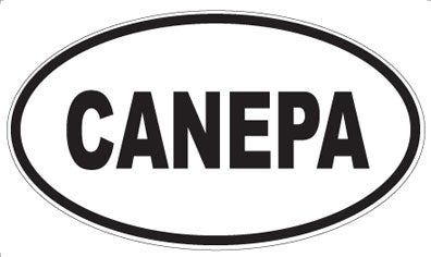 CANEPA - Oval Magnet