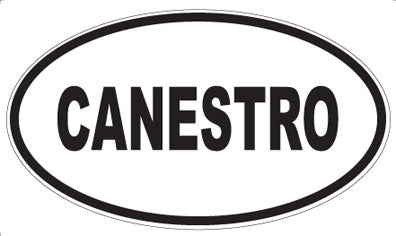 CANESTRO - Oval Magnet
