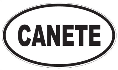 CANETE - Oval Magnet