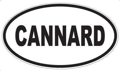 CANNARD - Oval Magnet
