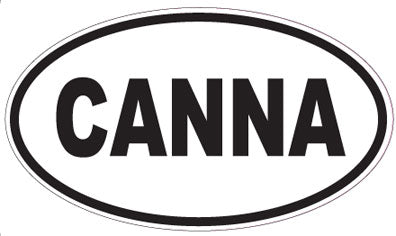 CANNA - Oval Magnet