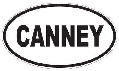 CANNEY - Oval Magnet