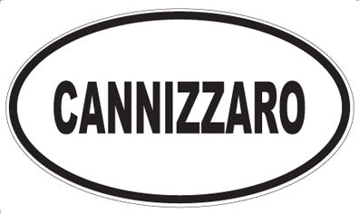 CANNIZZARO - Oval Magnet