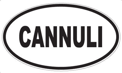CANNULI - Oval Magnet