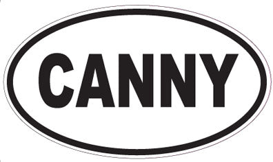 CANNY - Oval Magnet