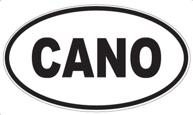 CANO - Oval Magnet