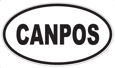 CANPOS - Oval Magnet