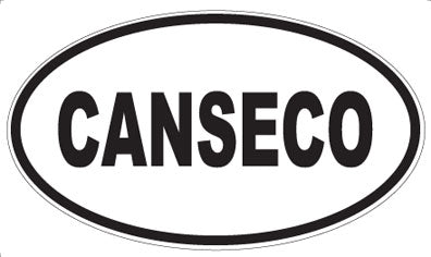 CANSECO - Oval Magnet