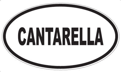CANTARELLA - Oval Magnet
