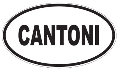 CANTONI - Oval Magnet
