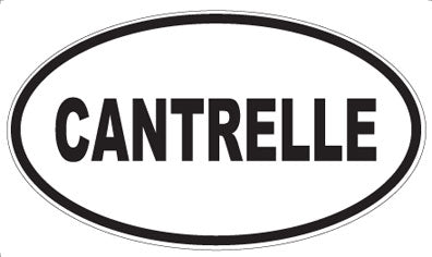 CANTRELLE - Oval Magnet