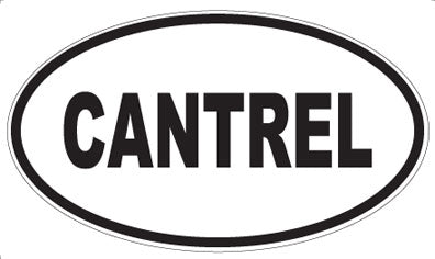 CANTREL - Oval Magnet
