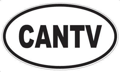 CANTV - Oval Sticker