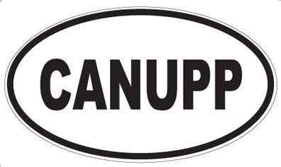 CANUPP - Oval Magnet