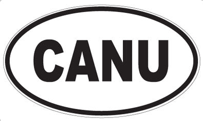 CANU - Oval Magnet