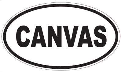 CANVAS - Oval Sticker