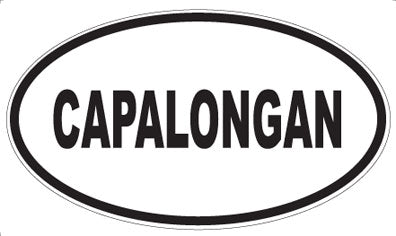 CAPALONGAN - Oval Magnet