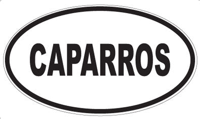 CAPARROS - Oval Magnet