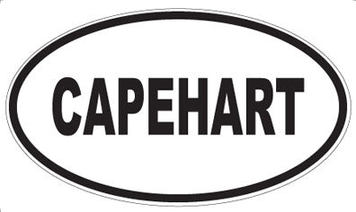 CAPEHART - Oval Magnet