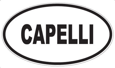 CAPELLI - Oval Magnet