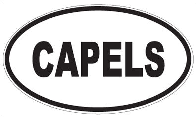 CAPELS - Oval Magnet