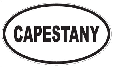 CAPESTANY - Oval Magnet