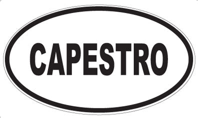 CAPESTRO - Oval Sticker