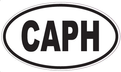 CAPH - Oval Sticker