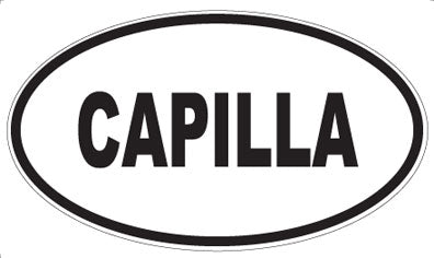 CAPILLA - Oval Magnet