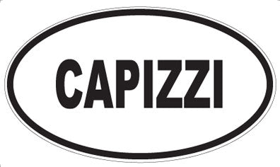CAPIZZI - Oval Magnet