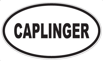 CAPLINGER - Oval Magnet