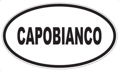 CAPOBIANCO - Oval Magnet