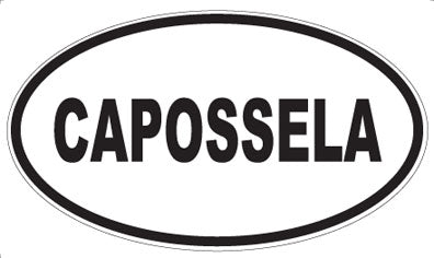 CAPOSSELA - Oval Magnet
