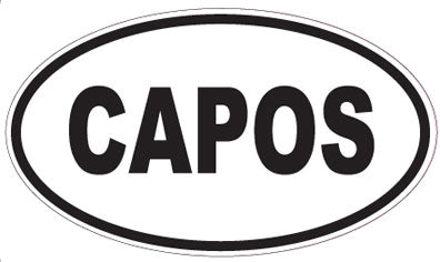 CAPOS - Oval Magnet
