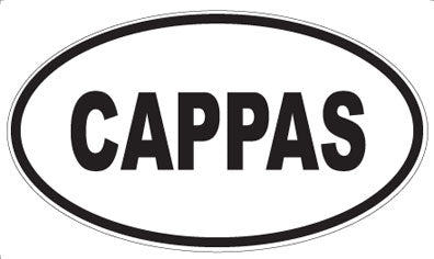 CAPPAS - Oval Magnet