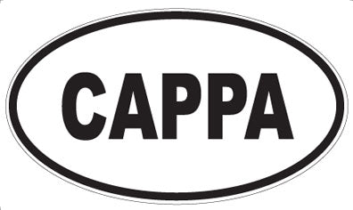 CAPPA - Oval Magnet