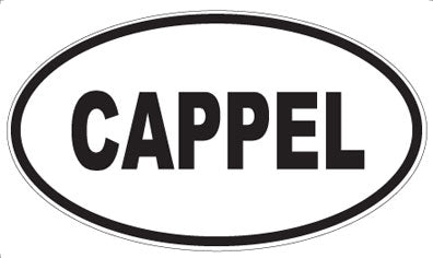 CAPPEL - Oval Magnet