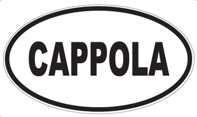 CAPPOLA - Oval Magnet
