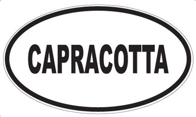 CAPRACOTTA - Oval Magnet