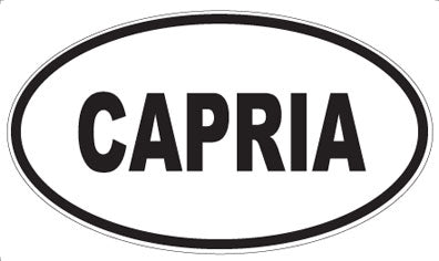 CAPRIA - Oval Magnet