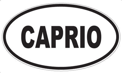 CAPRIO - Oval Magnet