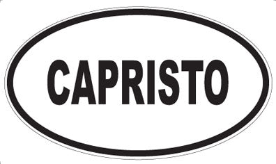 CAPRISTO - Oval Magnet