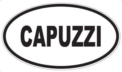 CAPUZZI - Oval Magnet