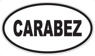 CARABEZ - Oval Magnet